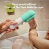 image:imageFrida 2in1 Collapsible Baby Bath Tub Removable Support Sling 024 MonthsCream