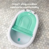 image:imageFrida 2in1 Collapsible Baby Bath Tub Removable Support Sling 024 MonthsGreen