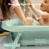 image:imageFrida 2in1 Collapsible Baby Bath Tub Removable Support Sling 024 MonthsSage