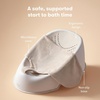 image:imageFrida Wrap  Warm Newborn Baby Bather Microfleece Blanket 06 MonthsCream